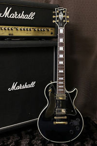 Epiphone 1999 made Les Paul Custom LPC-80 EB Long Neck tenon Made in Japan