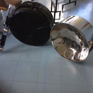 Low C ''Bore'' Soprano Steel Drum w/ High Polish Chrome Package