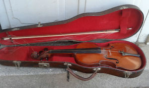 VIOLON ANCIEN 4/4 GEIGE VIOLIN PAUL MANGENOT MIRECOURT GRAND PRIX PARIS 1931