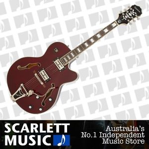 Epiphone Swingster Hollowbody Electric Guitar Wine Red **BRAND NEW**