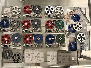 lot of 9 units of  Nagra SN SNS SNST vintage  spy audio recorders