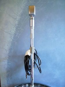 Vintage 1960's Reslo British ribbon microphone old used w stand The Beatles