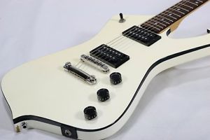 Greco MS-600 PWH Pearl White VG condition 1970s w/Soft Case Electric Guitar