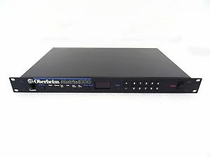 Oberheim Matrix-1000 Vintage Analog Rack Synth Module w/ AC Working Nice 120V