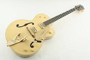 Free Shipping Gretsch G6120am Chet Atkins Hollow Body 2014 Amber Guitar