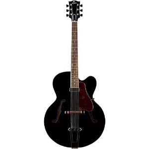 Gibson Custom 2015 Solid-Formed 17 Venetian Cutaway Archtop Hollowbody Electric Guitar Ebony