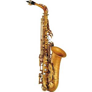 Yamaha YAS-82ZII Custom Z Alto Saxophone in Unlacquered Finish