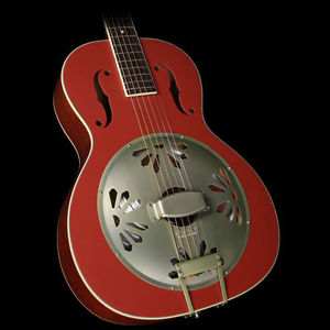 Gretsch G9241 Alligator Resonator Acoustic Guitar Chieftan Red
