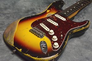 Fender John Mayer Stratocaster Relic Modified 3-Color Sunburst Electric