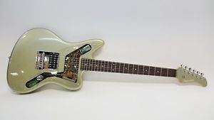 [MINT]FERNANDES JG-hide MODEL Pewter Jaguar type electric guitar
