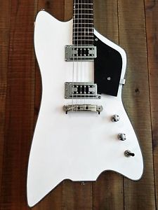 Custom Build Firecracker Gibbons Styled Guitar - Blizzard White