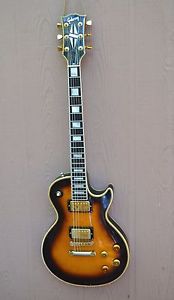 GIBSON  LES PAUL CUSTOM 1978 BARE KNUCKLE PICKUPS TOBACCO SB EZ  PROJECT