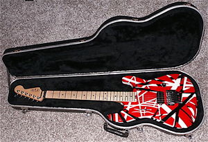 EVH Striped Series Electric Guitar Red