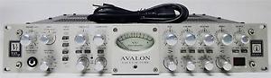 Avalon Design Vacuum Tube Model  737 VT-737Sp Mic Pre Compressor EQ