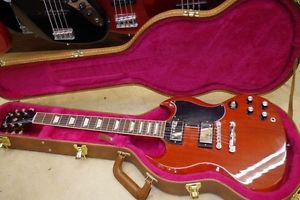 GIBSON 61SG Chery w/hard case Free shipping Guiter Bass From JAPAN #F181