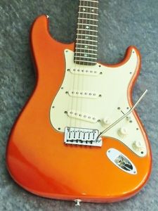 Fender USA'03 American Deluxe Stratocaster-Tangerine Electric Free Shipping
