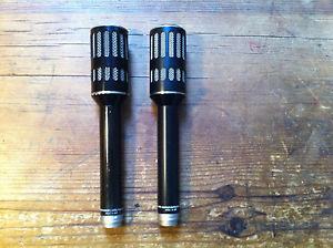 GEFELL  PM 750 M94 CAPSULE STEREO PAAR VINTAGE MICROPHONE  PAIR INCL.BOX  CABLE