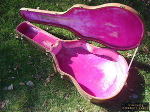 Vintage 1959 Gibson Cali Girl Hardshell Case L-5 L-5CES J-200 Super Jumbo J-100