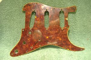 Vintage early 1960’s Fender Stratocaster Tortoise Pickguard old project part