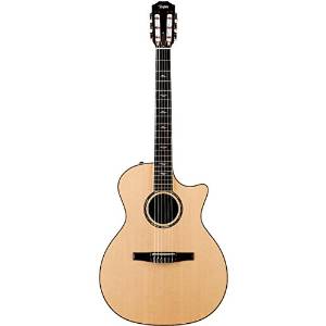 Taylor 814ce-N - Natural, Nylon, Cutaway, Electronics