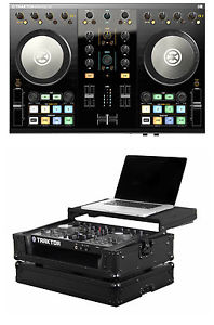NI Traktor Kontrol S2 MK2 + Odyssey FZGSTKS2BL Case Bundle