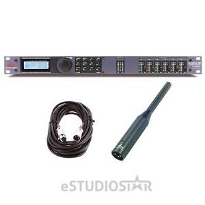 DBX 260 Drive Rack w/ RTA Microphone And XLR Cable