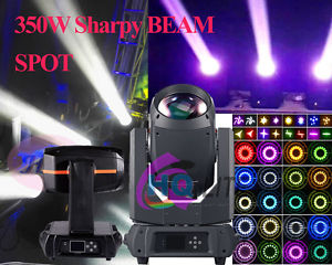 Sharpy Beam Moving Head Light 350w 17R beam spot stage head moving beam lights