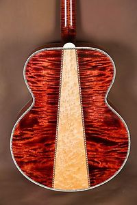 2008 Gibson SJ-200 Rose Custom Quilt Acoustic Guitar J-200