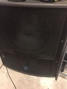 LS801P - Powered Subwoofer, 1500w, 1x18 inch - Black Ozite (Carpet) Finish