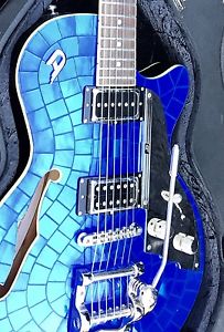 Duesenberg Starplayer TV ICE Pearl Series Blue W/ Duesenberg Hardcase Ships NOW!