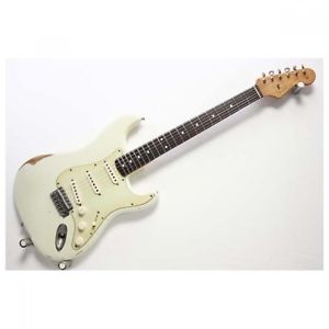 Fender Mexico Roadworn 60S Stratocaster White Used Electric Guitar Deal Japan