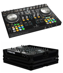 NI Traktor Kontrol S4 Mk2 + Odyssey FRTS4BL Case Bundle Deal