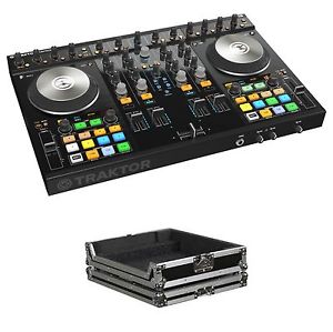 NI Traktor Kontrol S4 Mk2 + Odyssey FRTS4 Case Bundle Deal