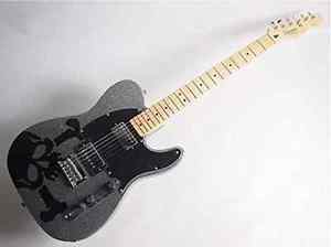Squier by Fender SCANDAL HARUNA TELECASTER DARK SILVER SPARKLE Guitar