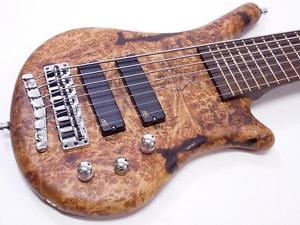 New Warwick Custom Shop Thumb Bass BO 7st Golden Madrone / Natural Oil Finish