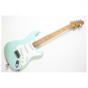 Fender Mexico 50s Stratocaster Daphne Blue 1999 Made Used Electric Guitar Japan