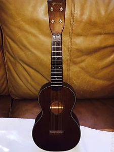 Vintage 1962 C F Martin & Co Style 1 Soprano Ukulele  Mint W/ Case None Cleaner
