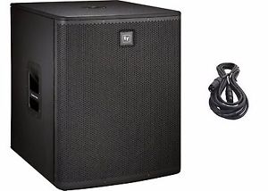 NEW Electro-Voice ELX118P Active 18" Subwoofer & FREE XLR CABLE