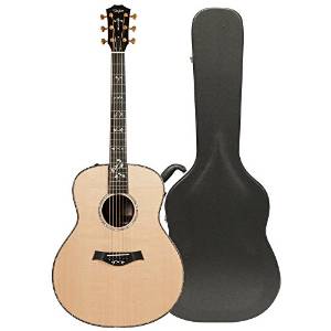 Taylor Guitars JB-918E Acoustic Guitar with Deluxe Brown Hard-Shell Case