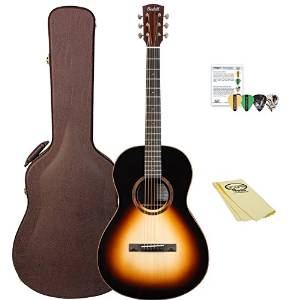 Bedell Guitars Coffee House CH-P-AD/IR-KIT-1 Parlor Acoustic-Electric Guitar, Espresso Kit 1