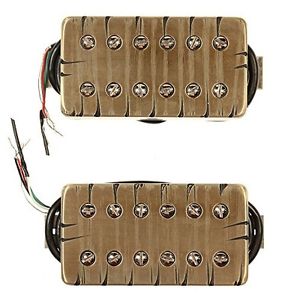 Bare Knuckle Aftermath Humbucker Pickup Set 50mm 4-Conductor Short Leg Tyger