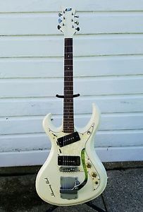 Vintage 1967 Tokai Hummingbird 200S Pearl White Japanese Electric Guitar