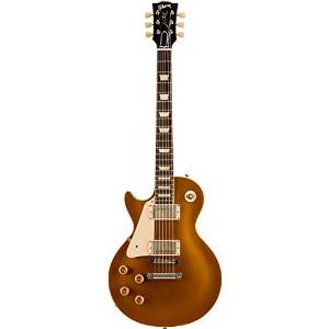 Gibson Custom Shop LPR74LHVOAGNH1 1957 Les Paul Goldtop VOS-LH Solid-Body Electric Guitar, Antique Gold