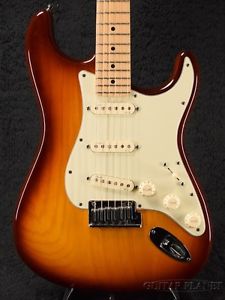 Fender USA American Deluxe Stratocaster N3 Tobbaco Sunburst Maple Free Shipping
