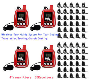 WTG05 Wireless Tour Guide System Earhook Receiver for Tour Guiding,Meeting 4T60