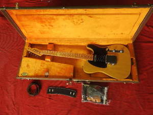 2011 Fender 52 Telecaster Ri Guitar Near Mint With Custom Shop Brown Case