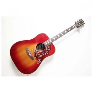 Gibson HummingBird Custom Cherry Sunburst 1980 Made Used Acoustic Guitar Japan
