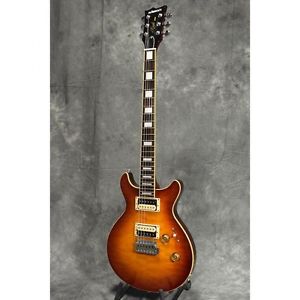 EDWARDS E-KT-125S Quilt Maple Dark Cherry Sunburst Knight Used Electric Guitar