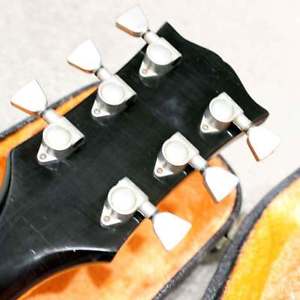 Gibson Les Paul Custom Chrome PARTS -Ebony- Used  w/ Hard case