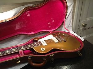 VINTAGE GIBSON Les Paul standard gold top 1956 exc condition